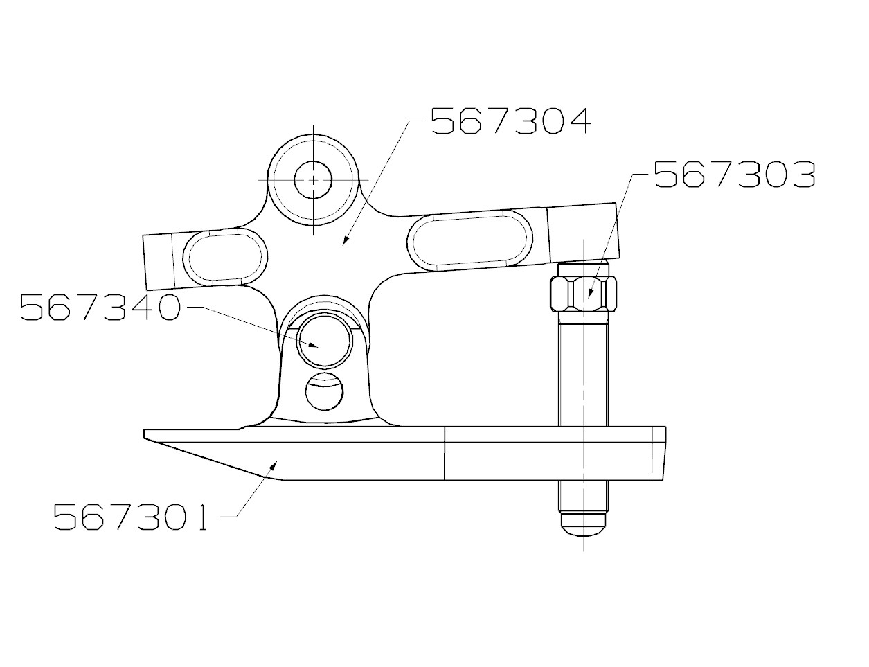 EXTRACTOR DE RÓTULAS FORZA DE 4 POSICIONES